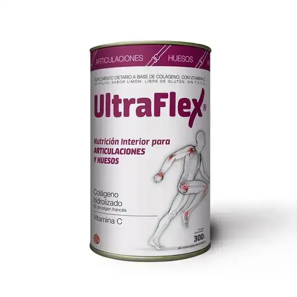 Ultra Flex Colágeno Articulaciones y huesos x 300gr