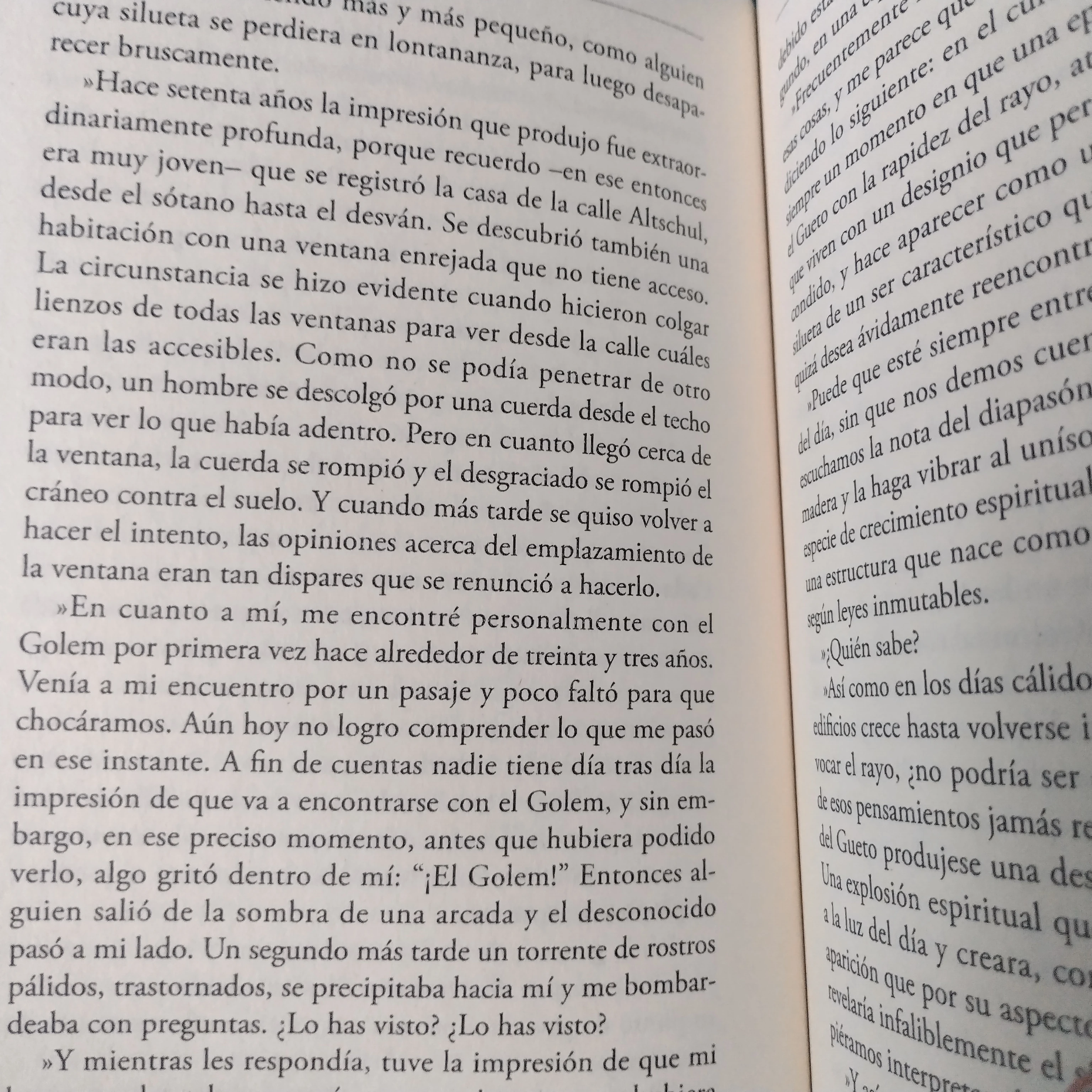 El Golem , Gustav Meyrink , nuevo 4