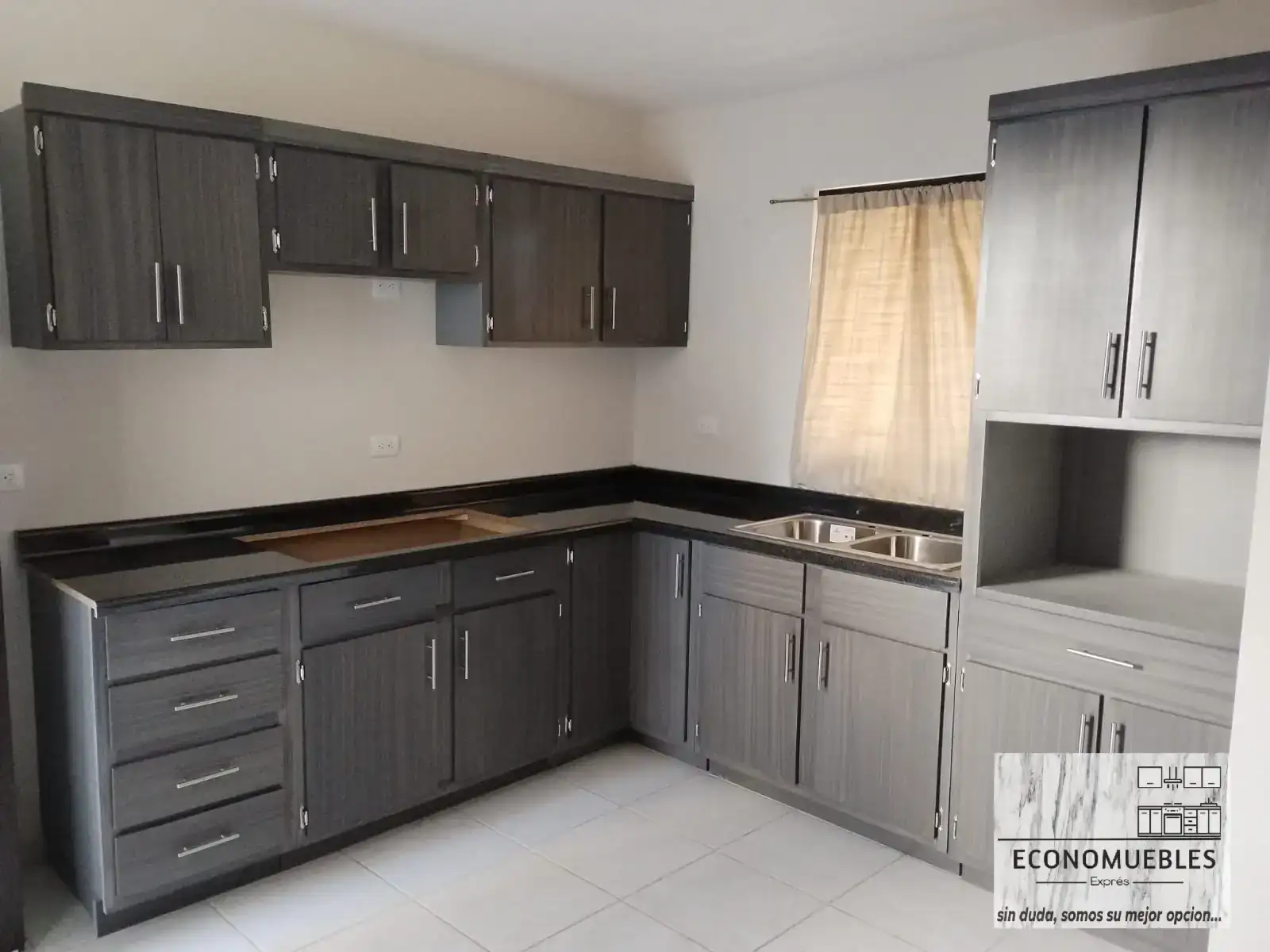 Cocina con esquinero 