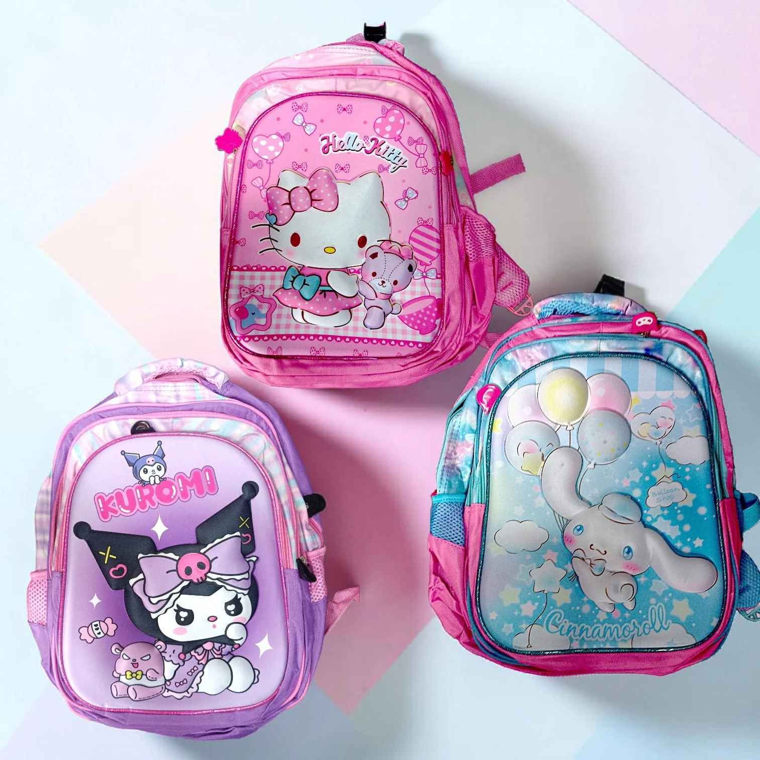 Mochila primaria san rio premium 