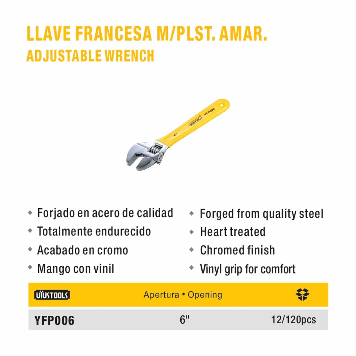 LLAVE CRESSEN UYUST 6"