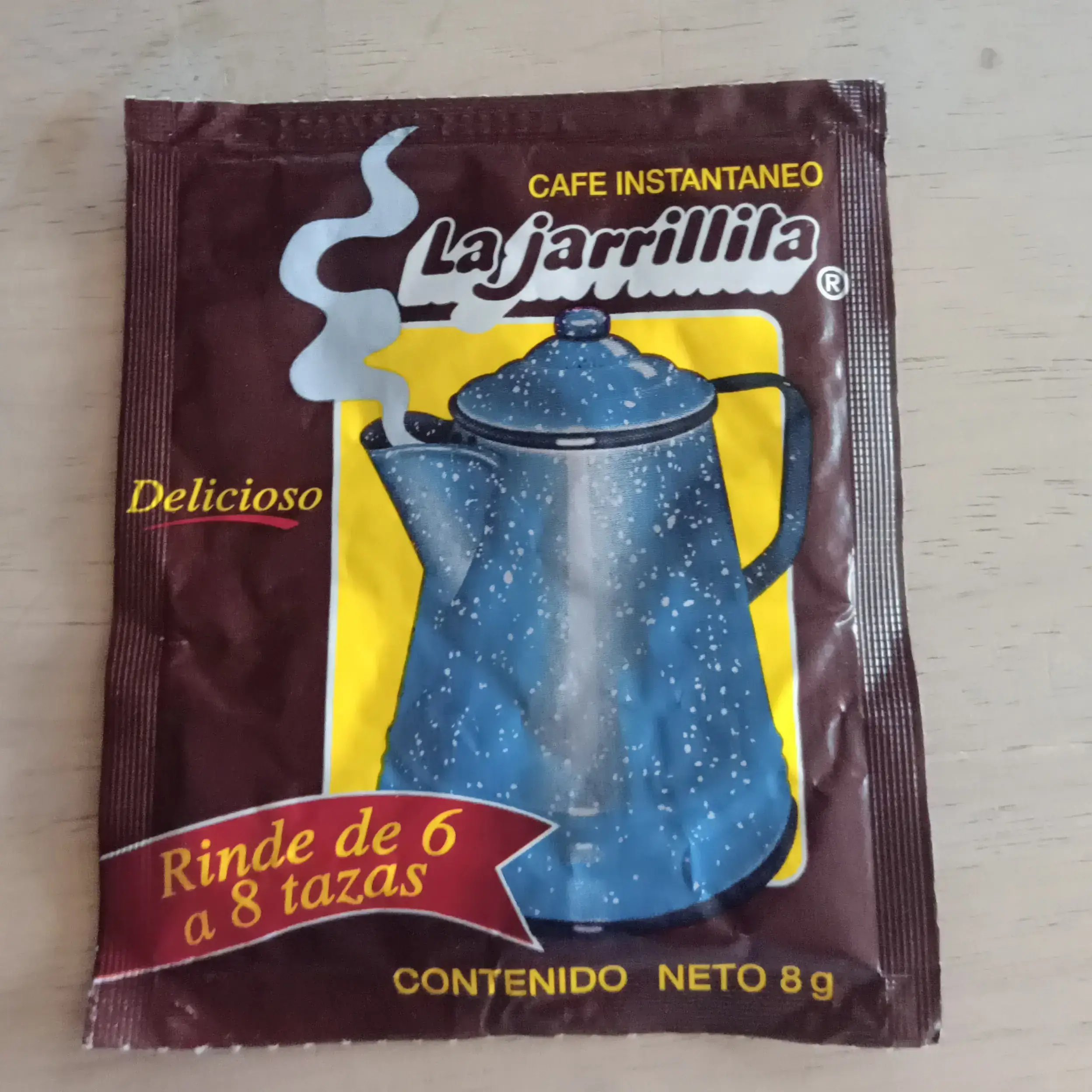 Cafe instantaneo la jarrillita 8 g