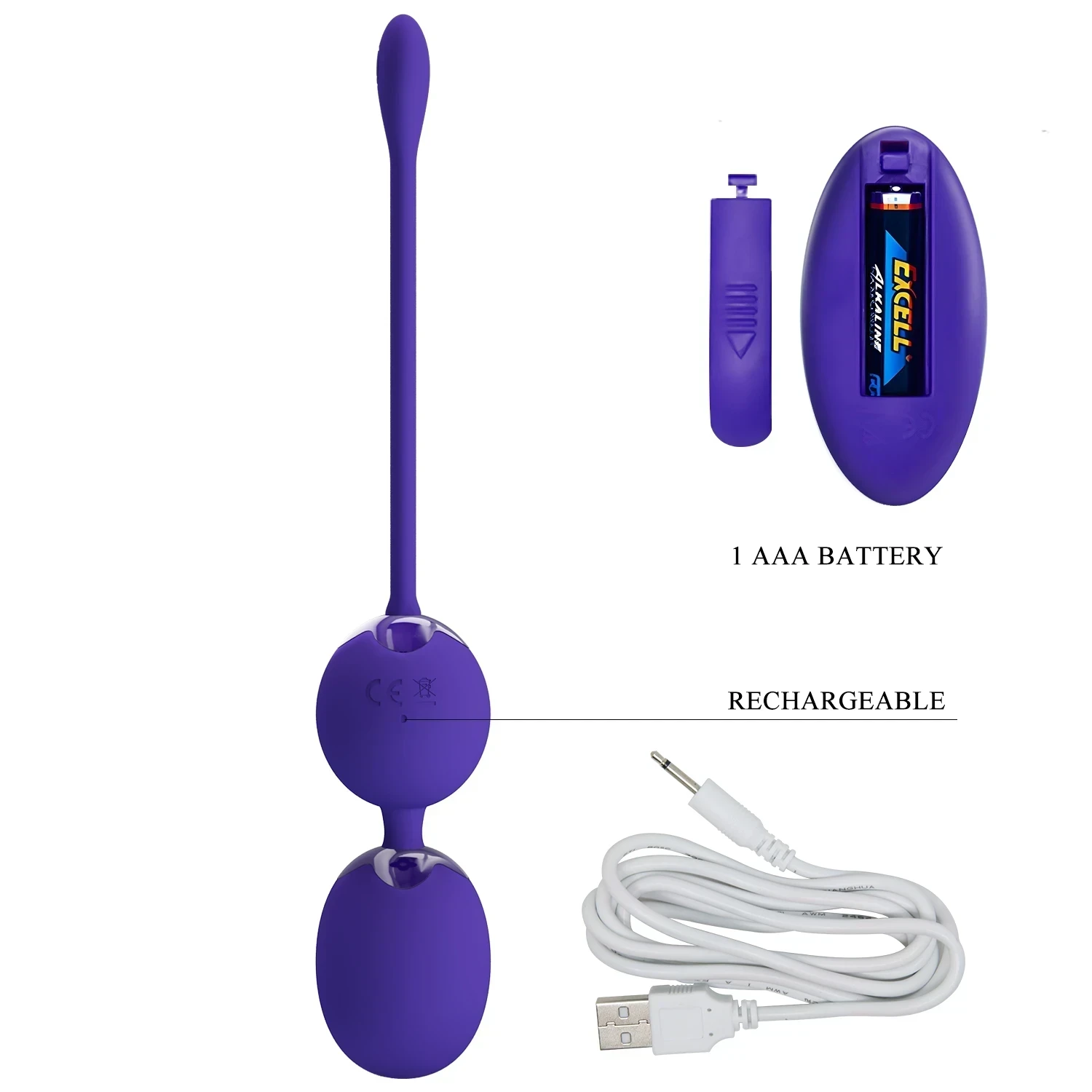 Bolitas chinas con vibracion y carga USB 2