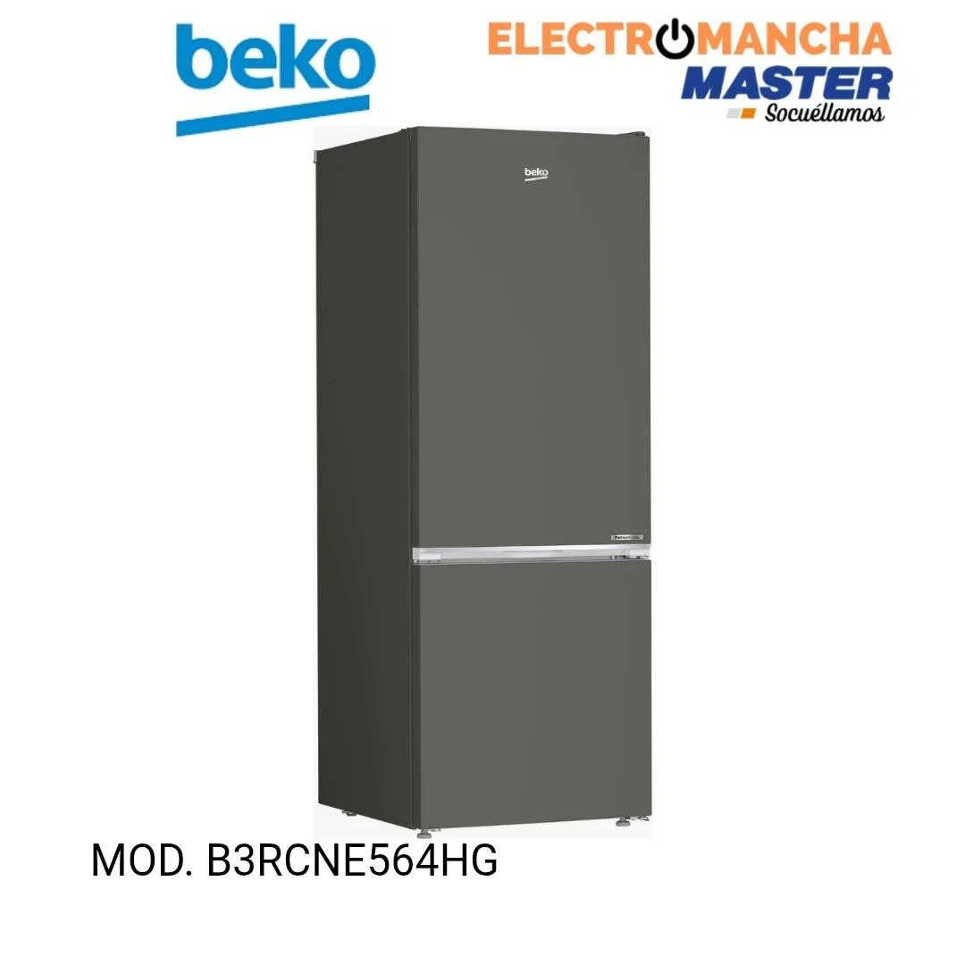 FRIGO COMBI BEKO B3RCNE564HG INOX 1,92x70 NF E  2