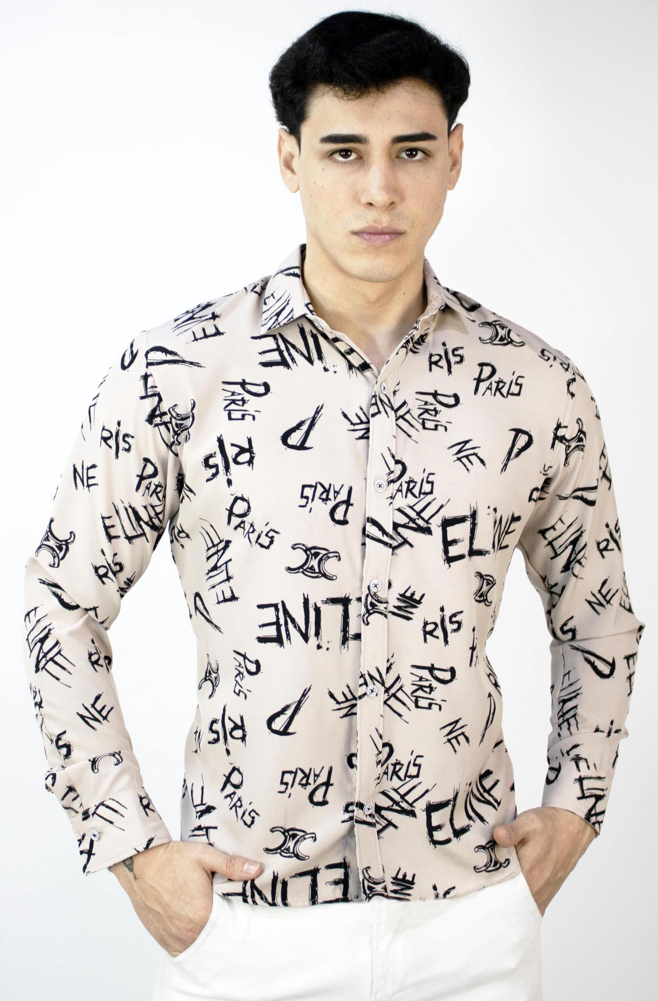 Camisa en seda francesa 