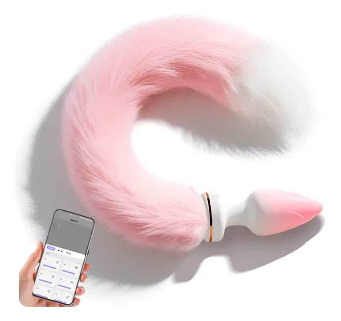 Fox Tail Pink Plug Anal