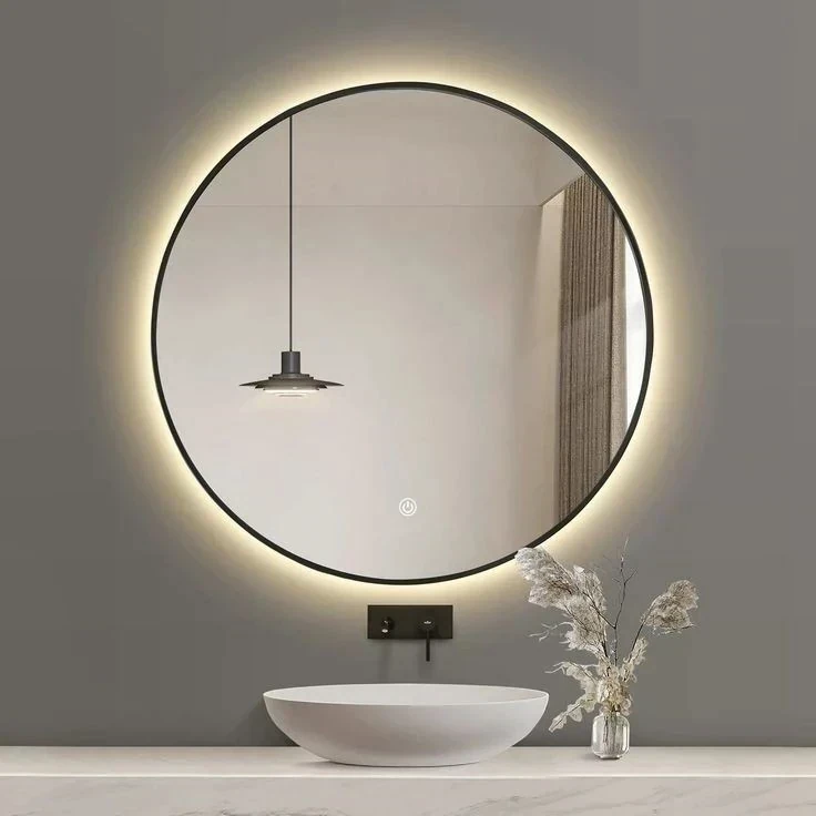 REDONDO LUZ LED TIPO SOLERA 1 METRO Espejo  3