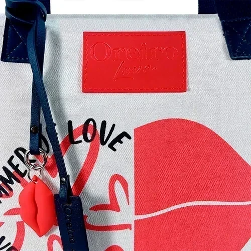 CANASTO CARTERA OREIRO LOVE + LLAVERO 28082 8