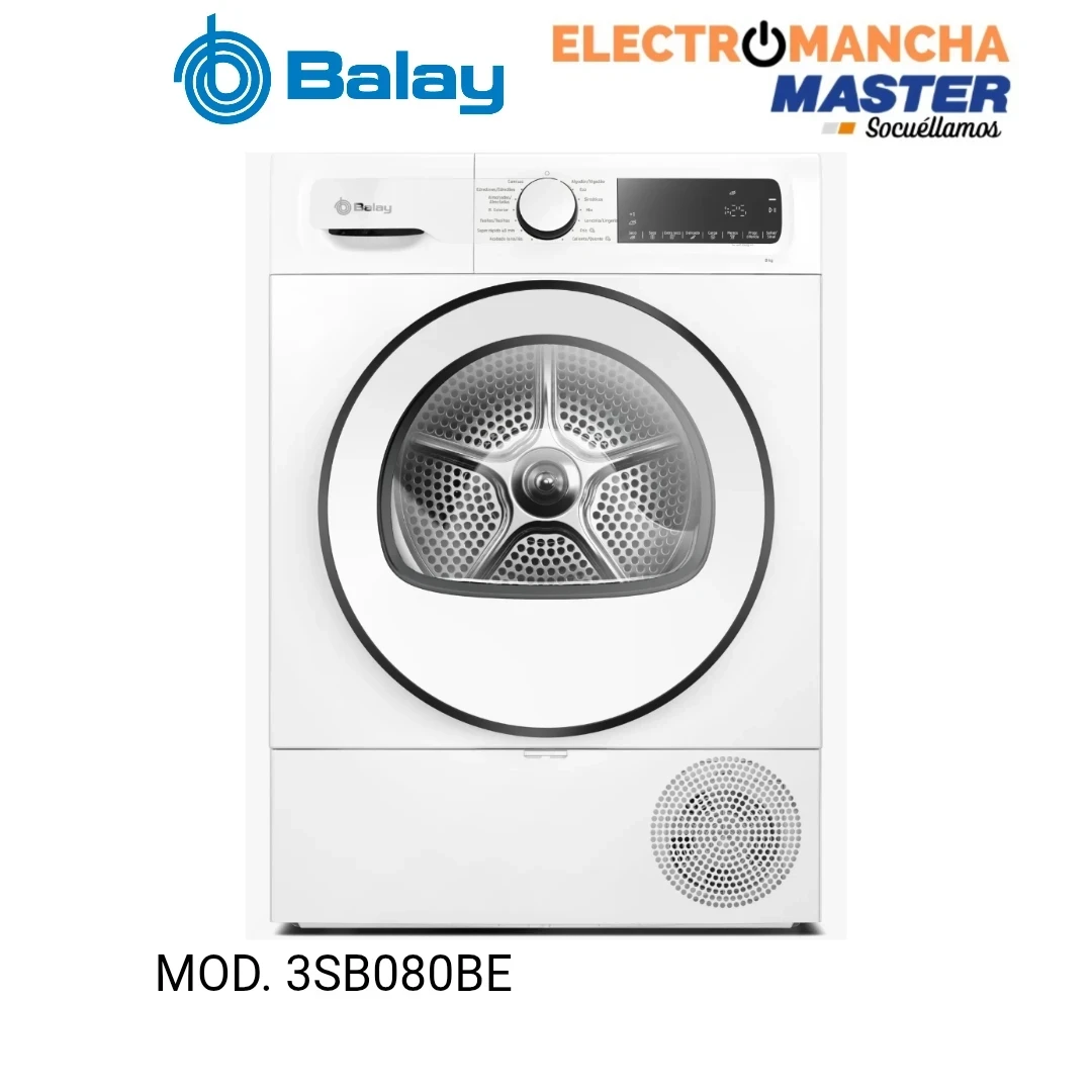 SECADORA BALAY 3SB080BE 8 KG. B.CALOR. D