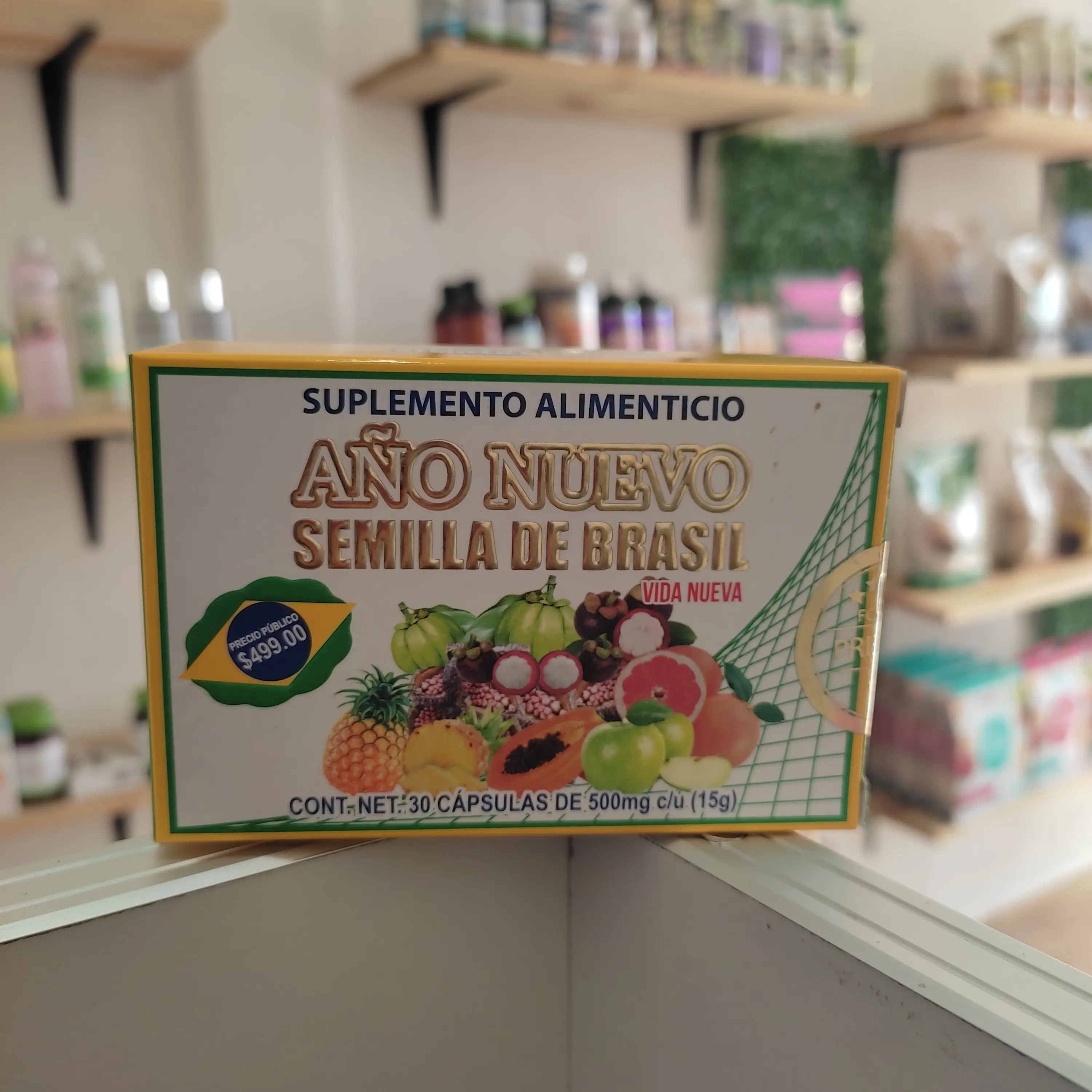Semilla de Brasil Capsulas 