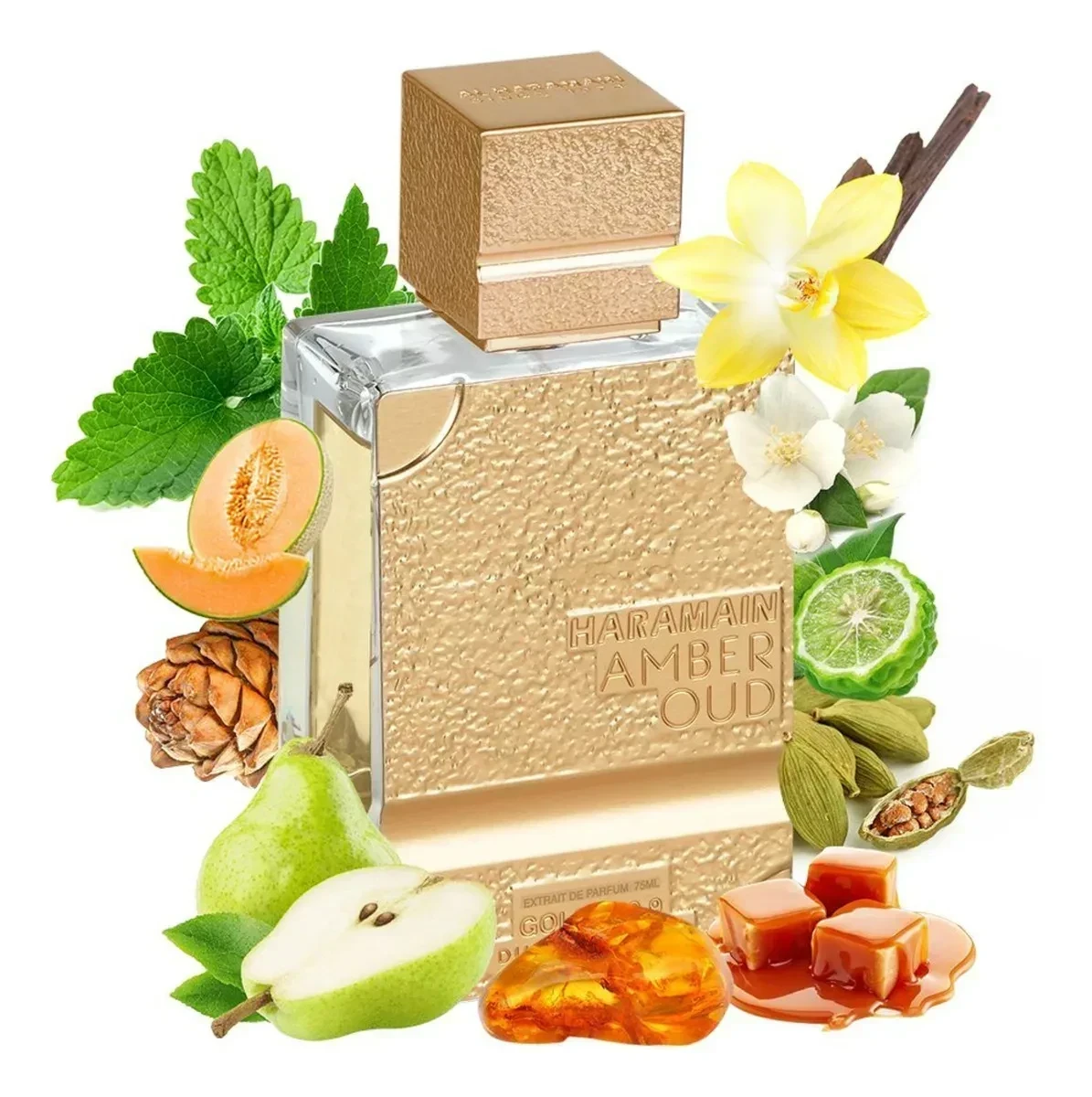 PERFUME HARAMAIN AMBER OUD GOLD 100ml 3