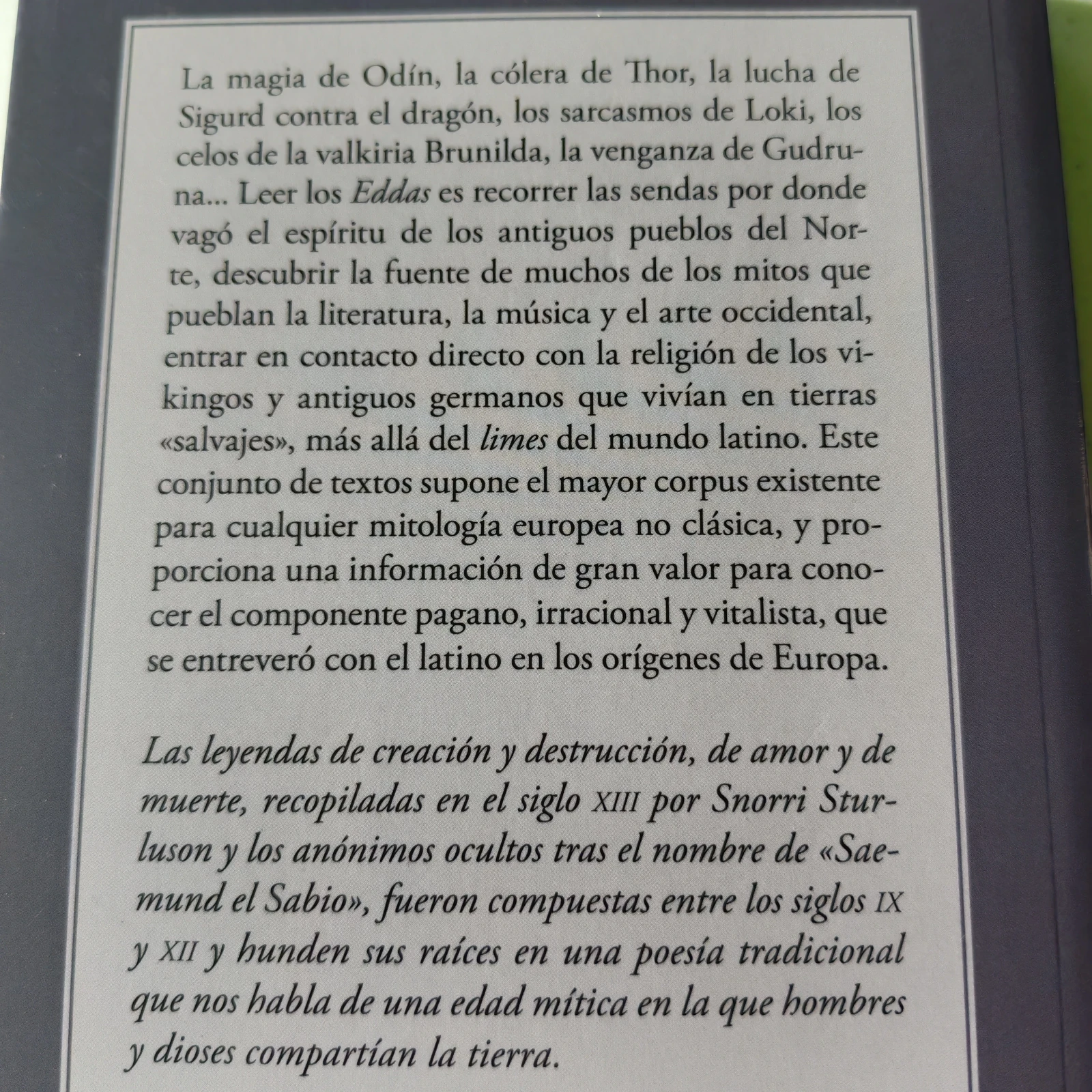 Eddas, leyendas de los dioses del norte 2