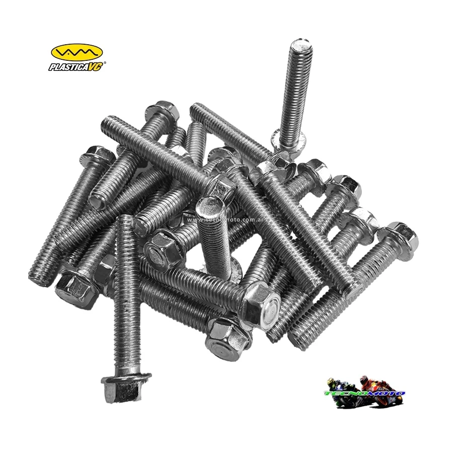 TORNILLO T019A 6 X 35 C/ARANDELA (X50)-49463
