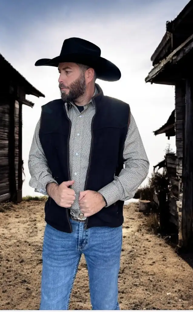 CHALECO VAQUERO TELA POLAR  3
