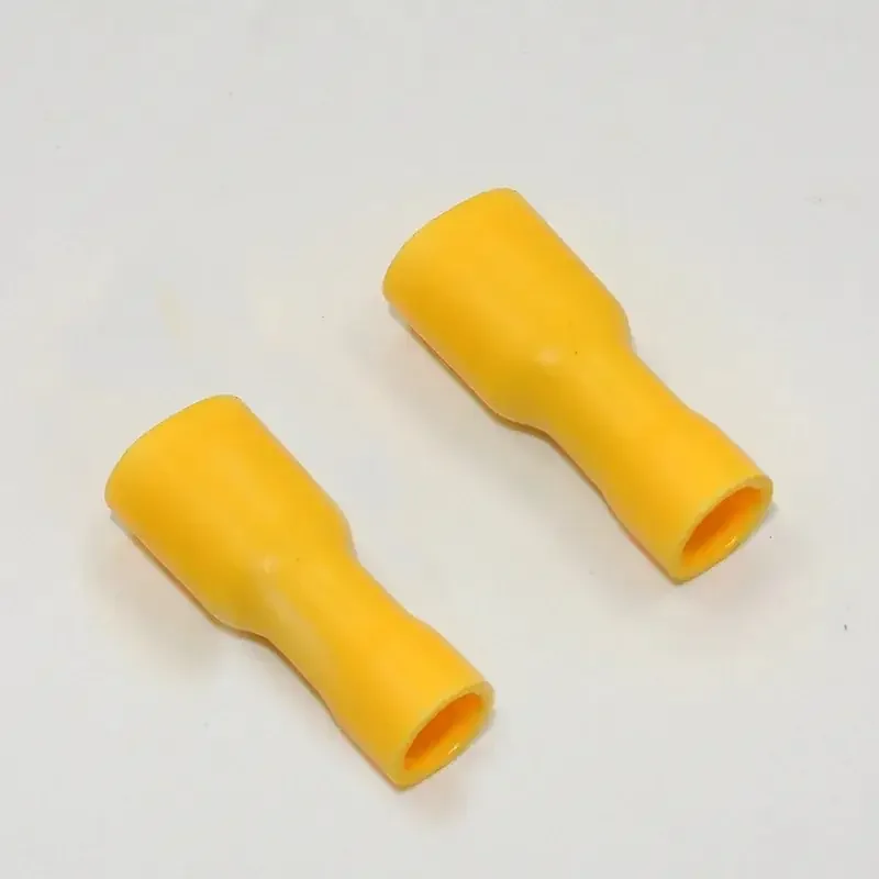 Terminal  conector hembras amarillo 
