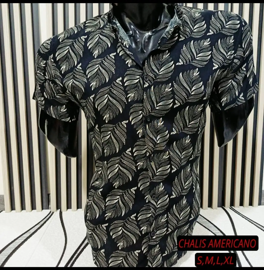 Camisa en chalis americano 