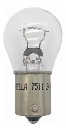 Ampolleta  1 contacto de 24 volts  21 watts - hella