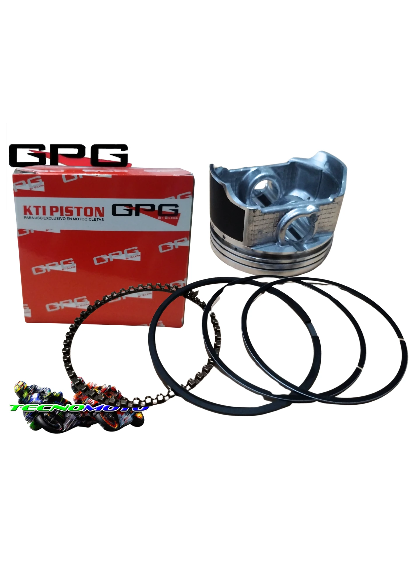 KIT PISTON GILERA 200 VCR (65.5)   STD-47147