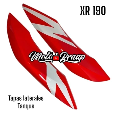 PL XR 190 L Tapas laterales tanque Rojas IMTAL275 OKL