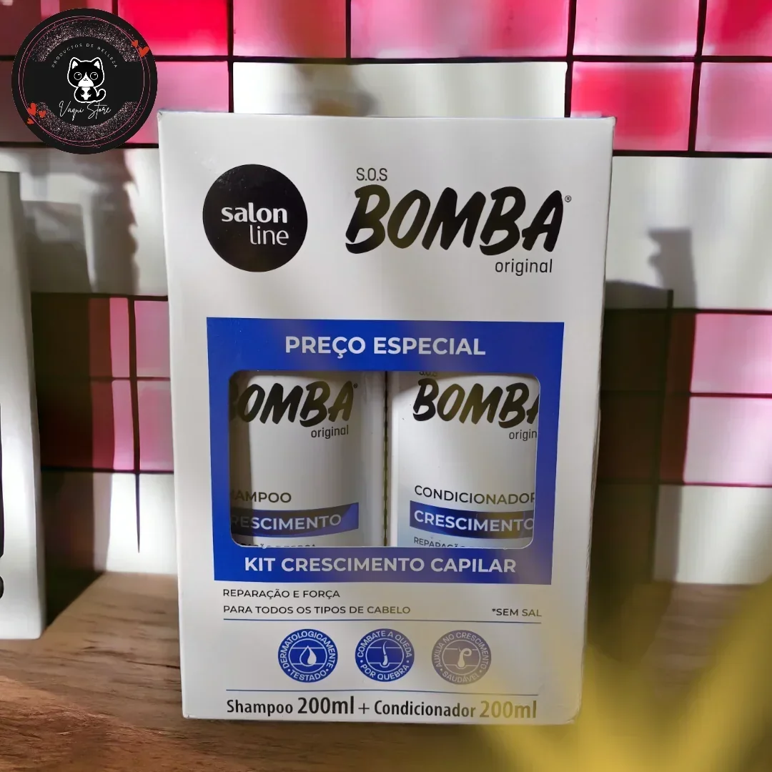 Kit de Crecimiento Capilar S.O.S Bomba Salon Line