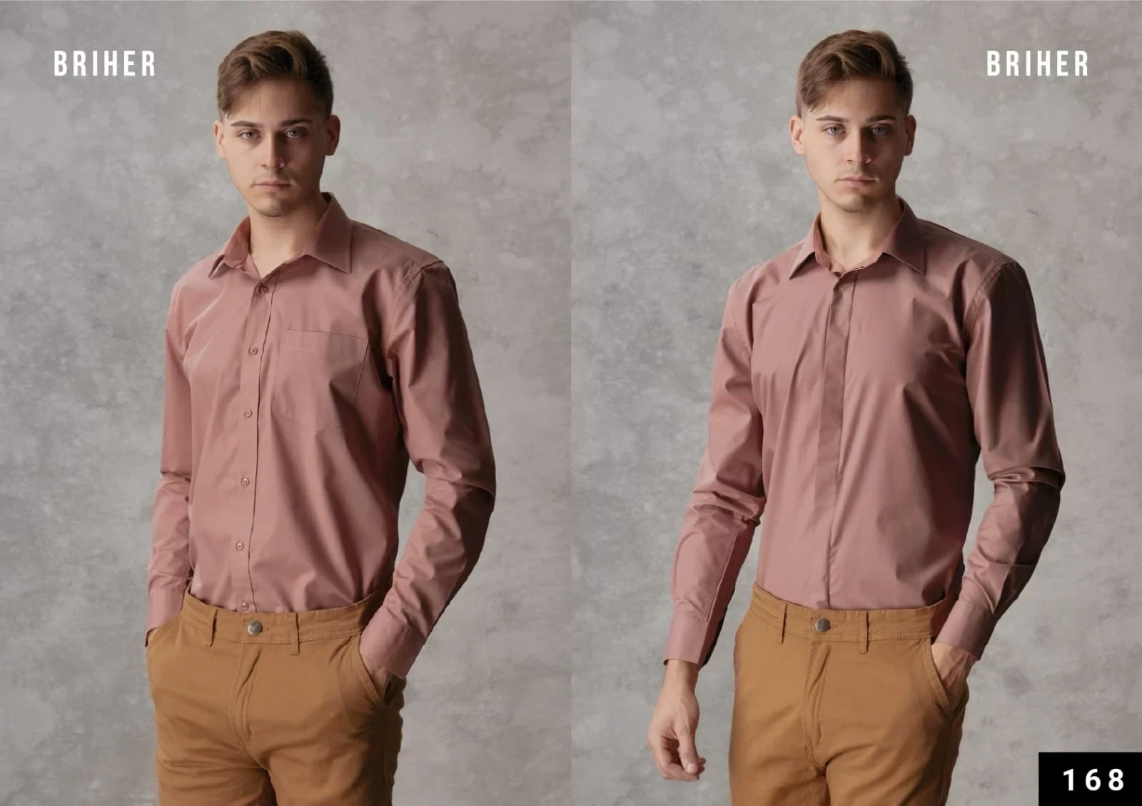 CAMISAS DE VESTIR LISAS  2