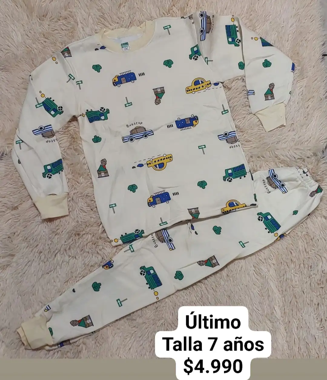 Pijama afranelado 2 piezas