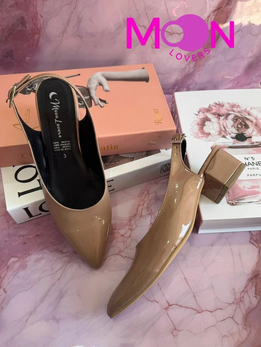 Mod.1016 Tacon Charol Nude 