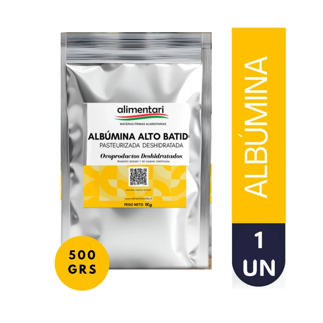 ALBÚMINA DESHIDRATADA ALIMENTARI 500 GRS