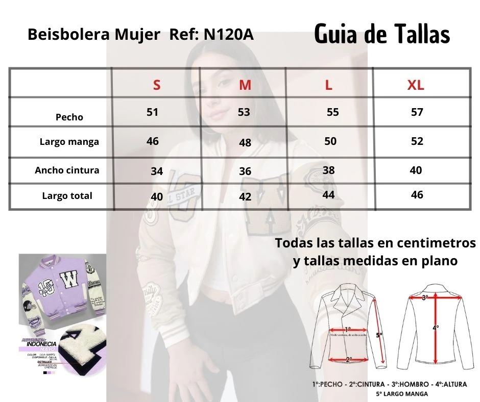 Beisbolera en algodón para mujer 8