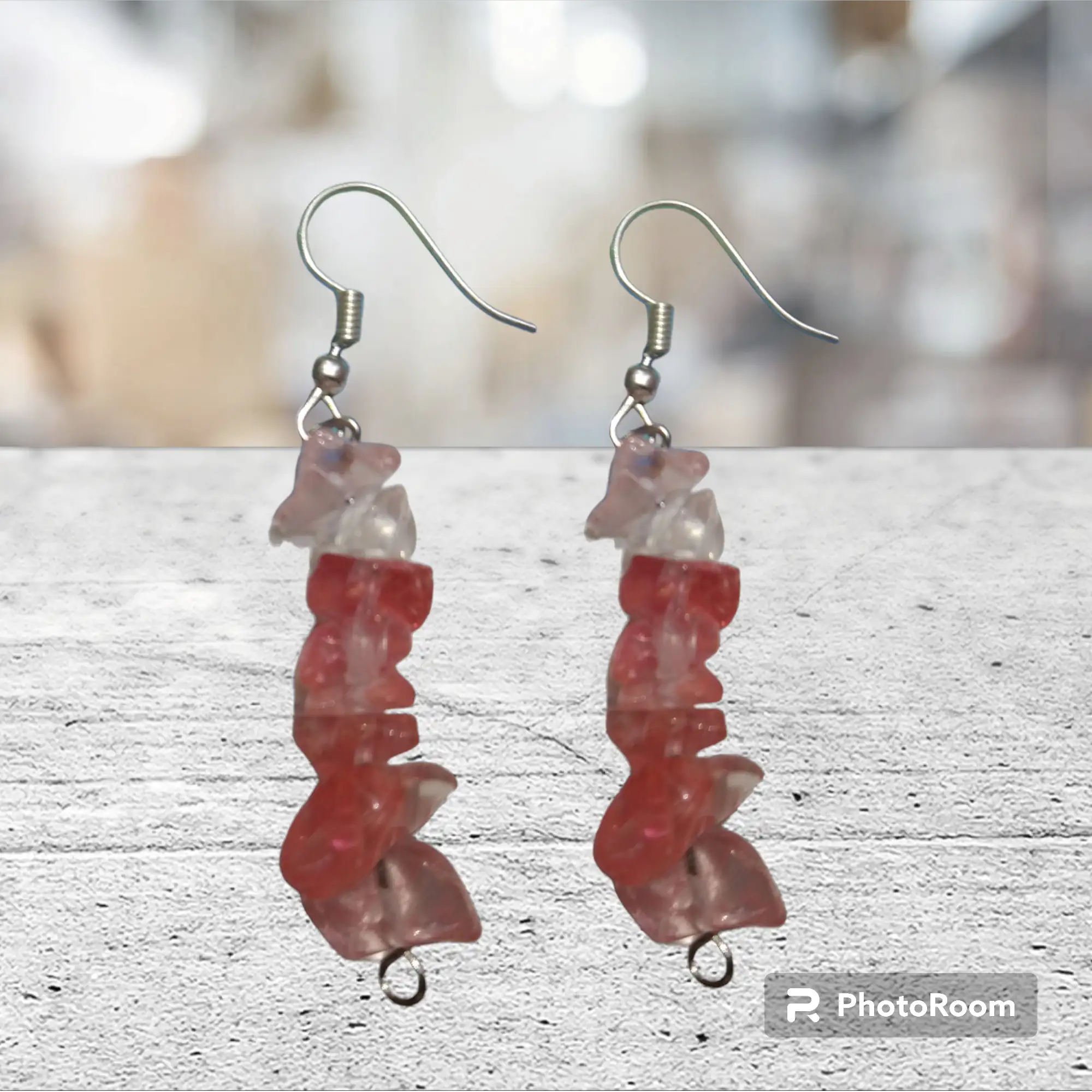 Aretes de acero inoxidable con transparencia  4