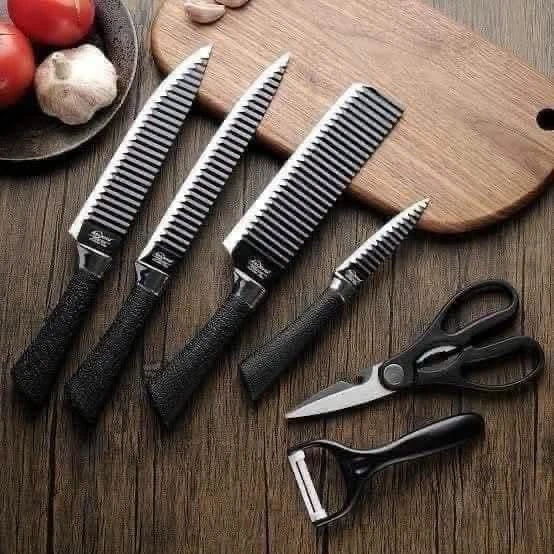 SET DE 6 CUCHILLOS PREMIUM 5