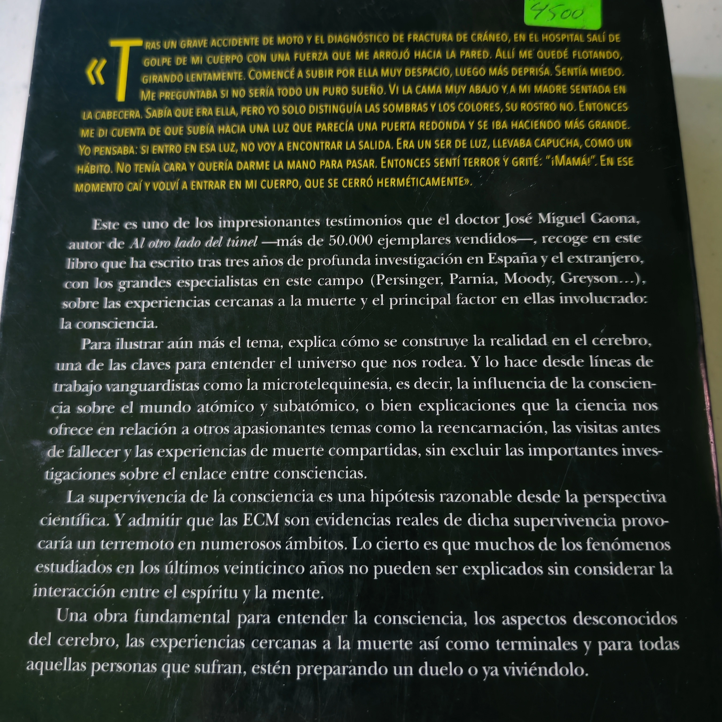 El límite , Jose Miguel Gaona, usado 2