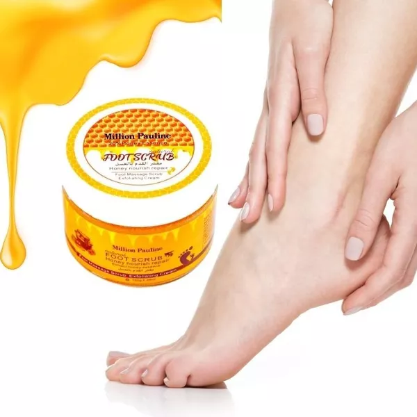 Exfoliante para piés extracto de miel