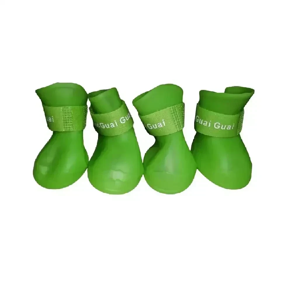 Zapatos de siliciona verde 
