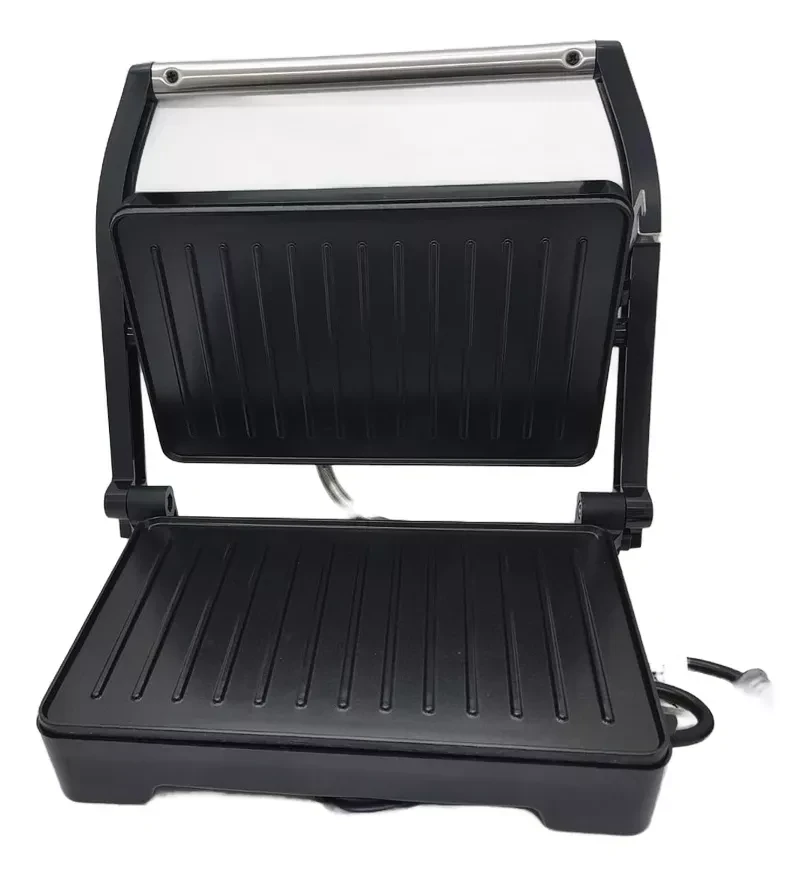 Sandwichera Oryx Panini Grill Plateada Nuevo Modelo 2