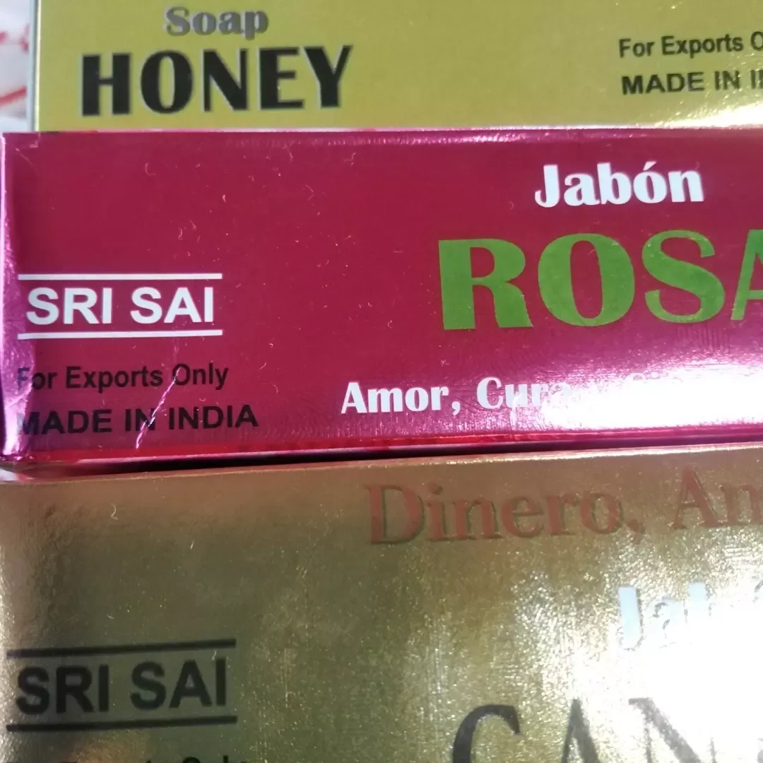 Jabones importados de India  5