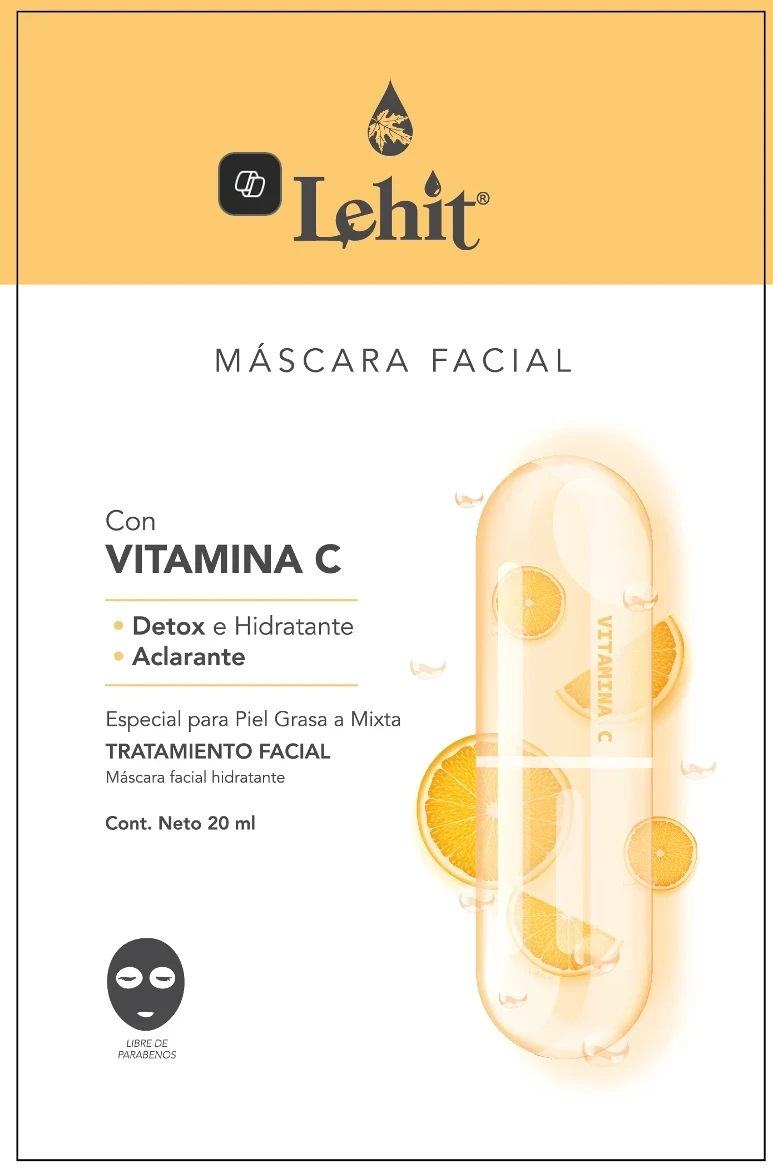 lehit mascara facial velo con vitamina c