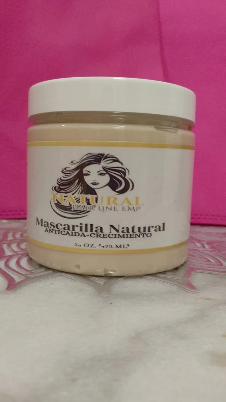 Mascarilla Natural Anticaida Crecimiento 16 onza