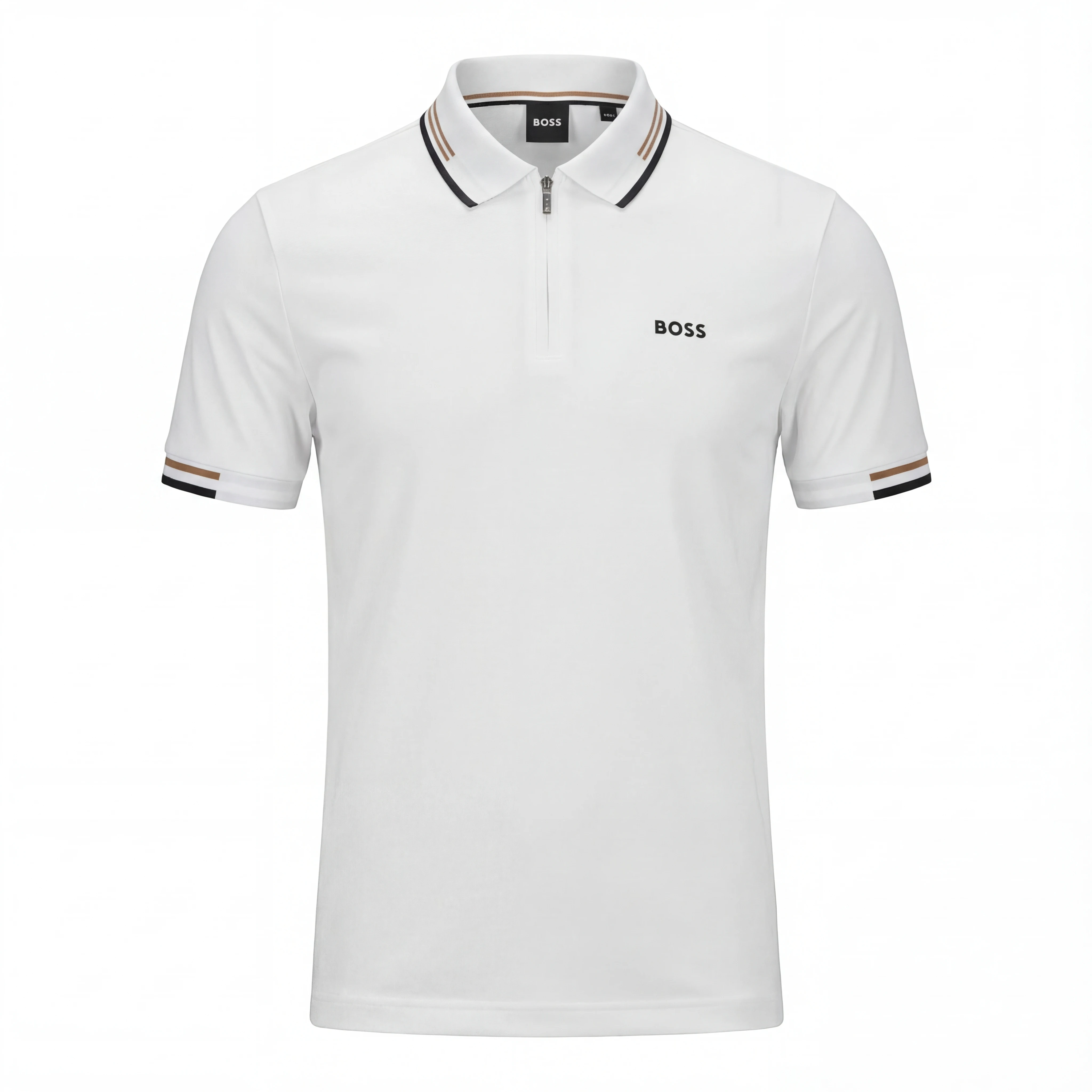 Playera Polo Boss Blanca