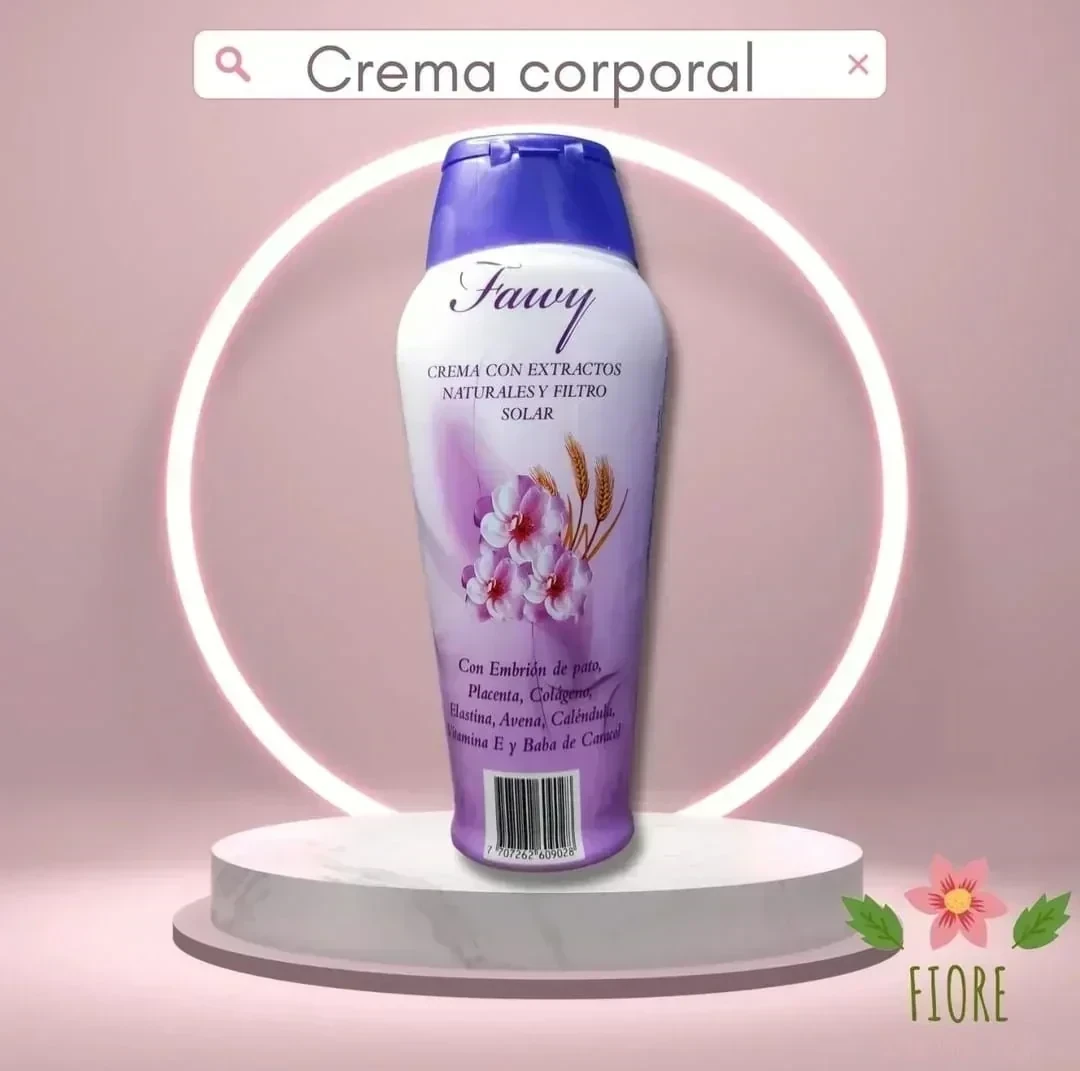 fawy crema humectante x500 ml morada