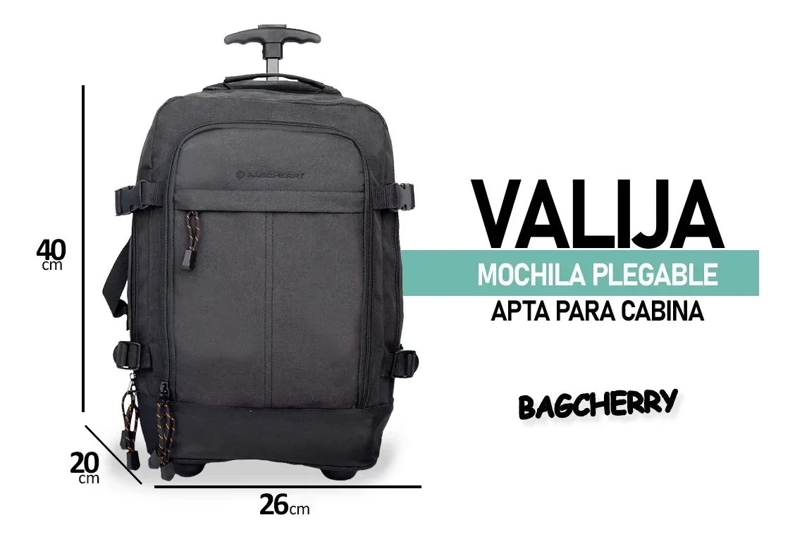 MOCHILA BAGCHERRY CARRY ON 2
