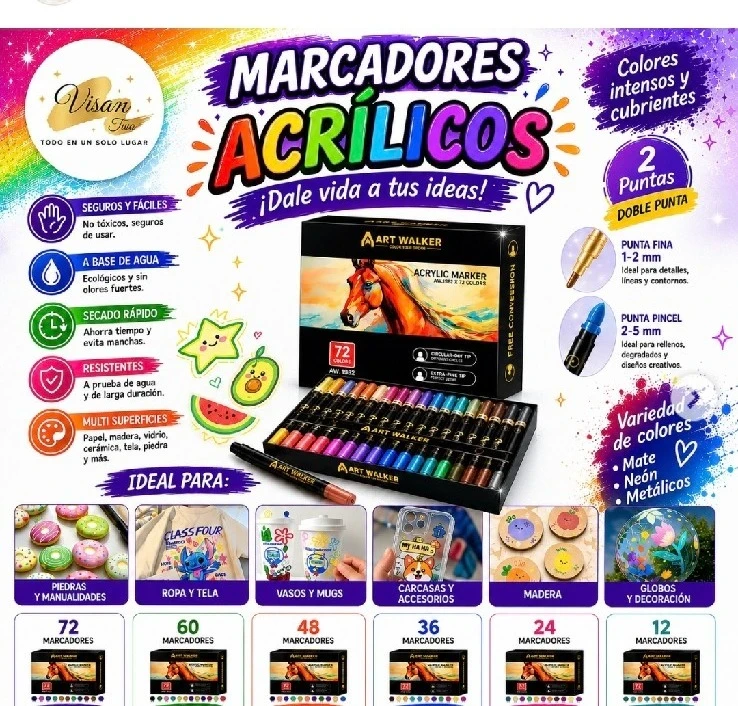 marcodor acrylic de 24 pzas 2