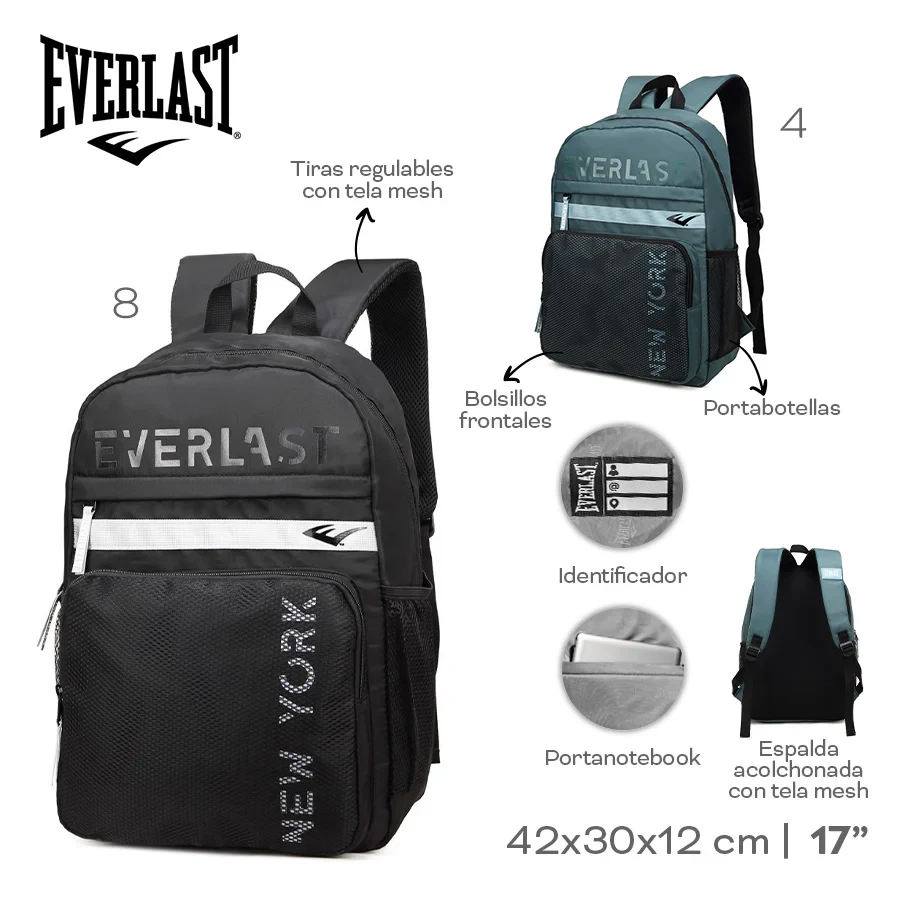 MOCHILA EVERLAST 22684