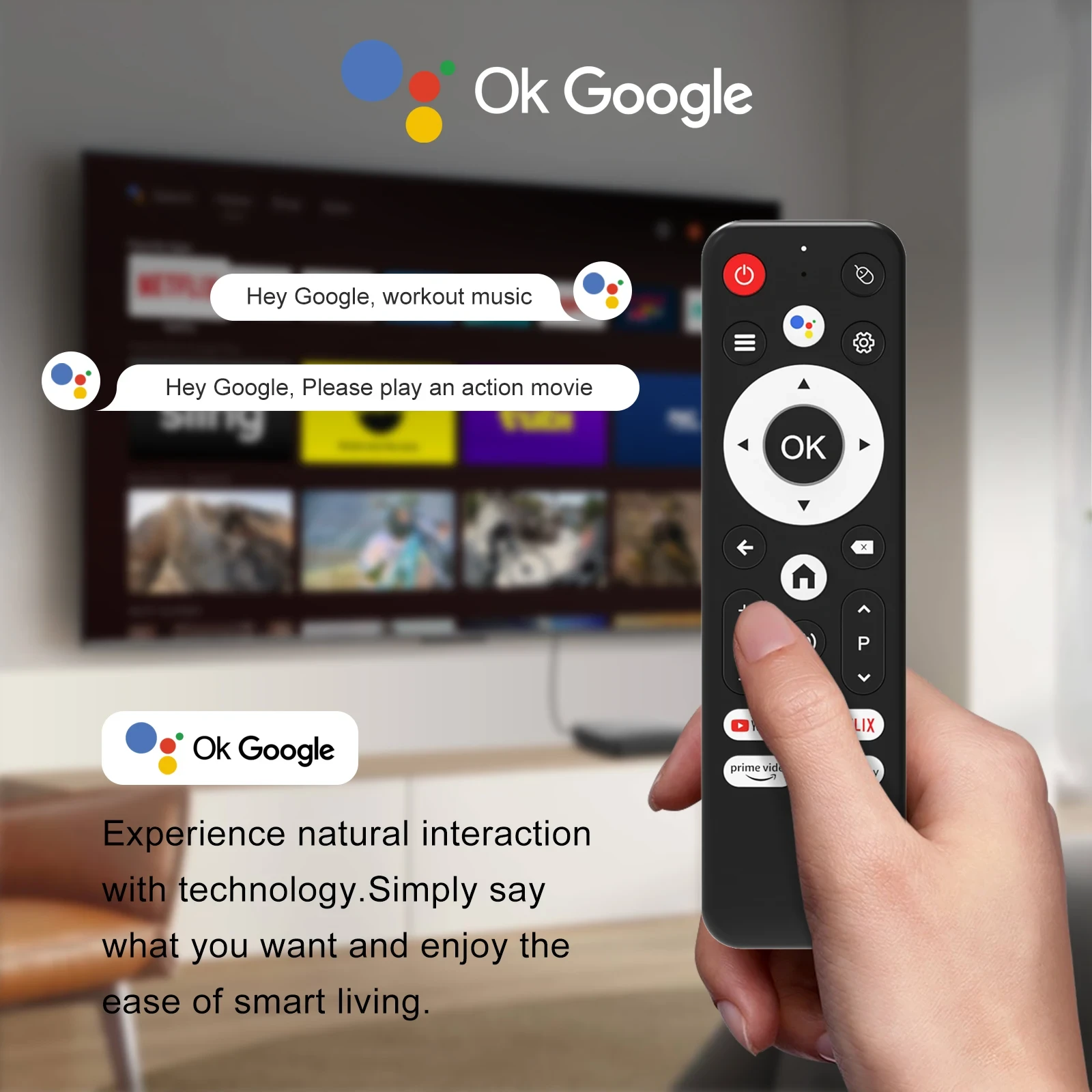 TV BOX ANDROID 14 X VOZ 5