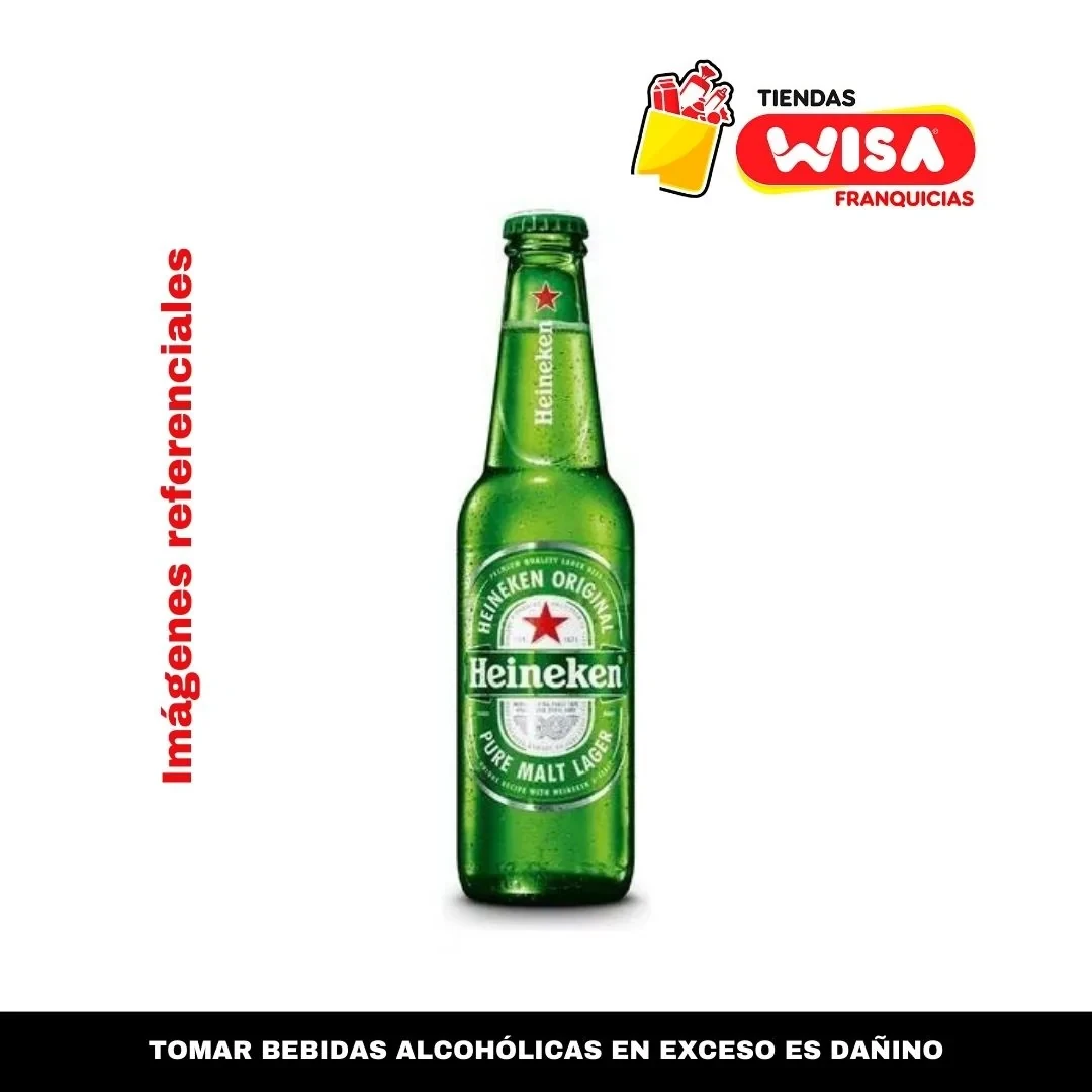 Cerveza Heineken Botella 330 ML