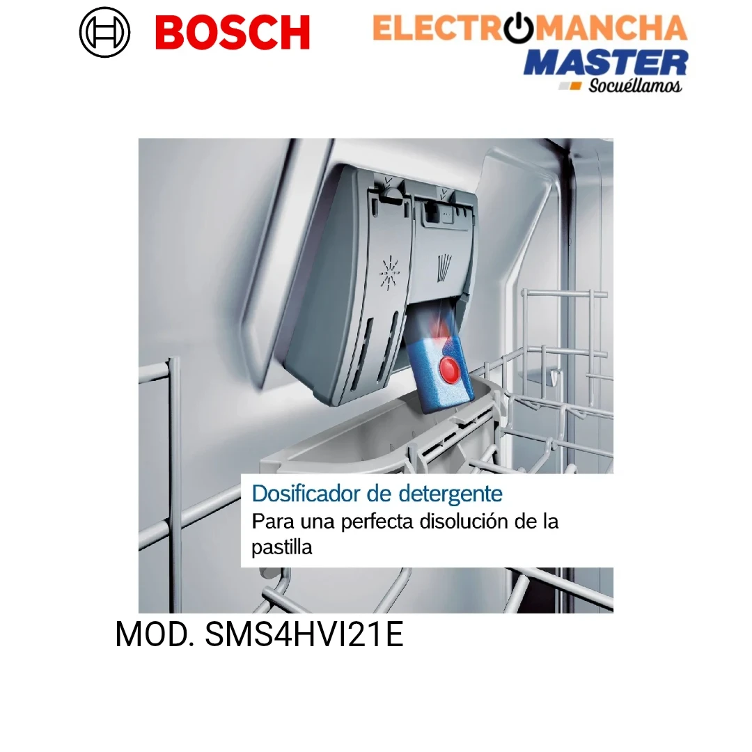 LAVAVAJILLAS BOSCH SMS4HVI21E 14 CUB. 3 BANDEJA CLASE C 5