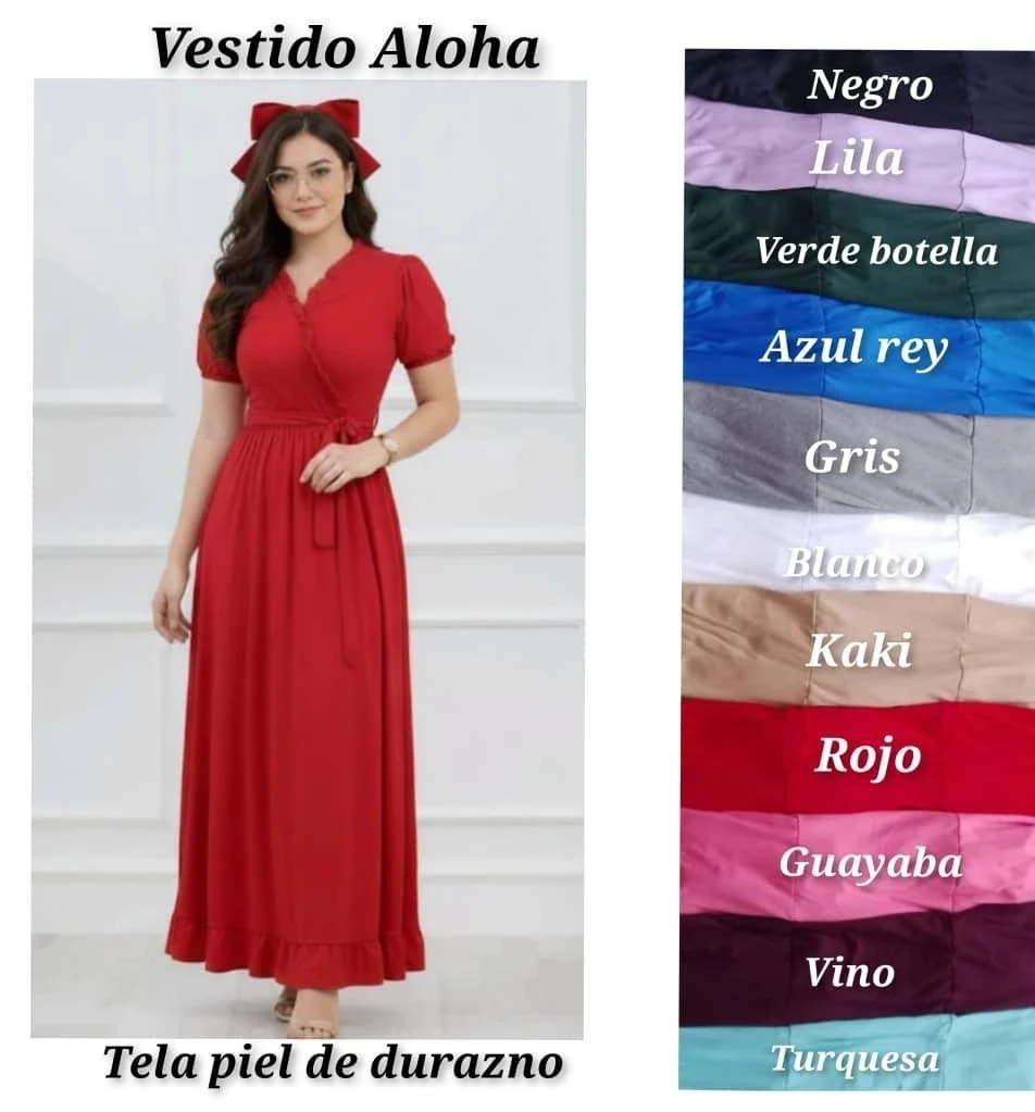 Vestidos y bragas piel de durazno 2