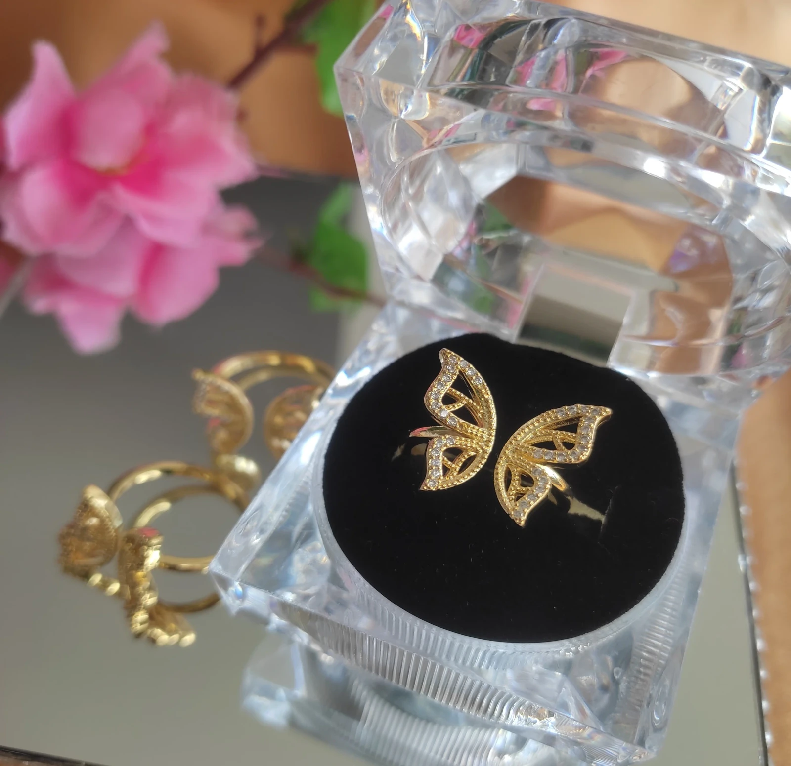 ANILLO AJUSTABLE BUTTERFLY
