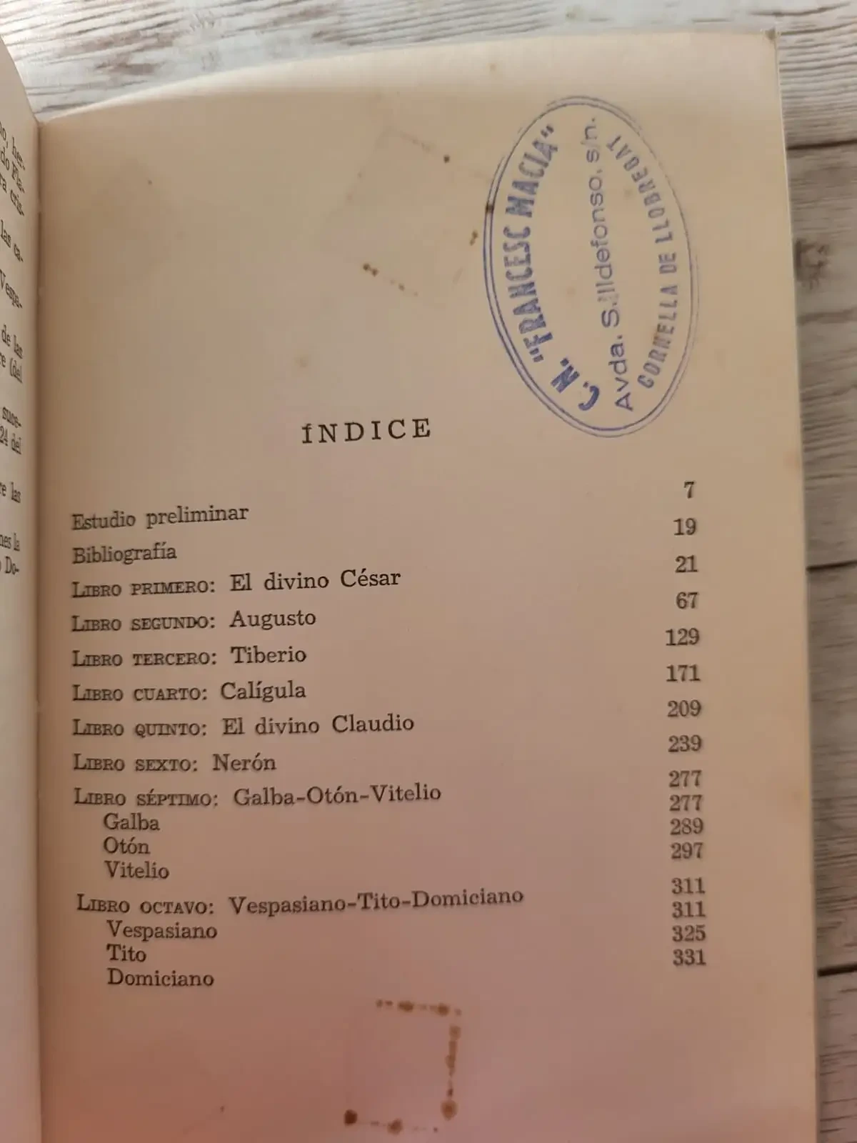 Vida de los doce cesares / Suetonio / Biografias / Historia 4
