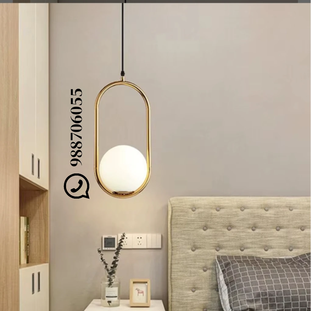 Lámpara Colgante Minimalista  5